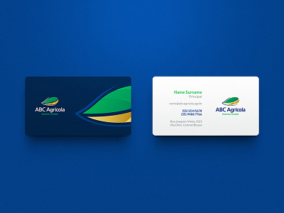 ABC Agrícola / Branding abc agrícola agro blue brand identity branding cereals green leaf logo marca mark yellow