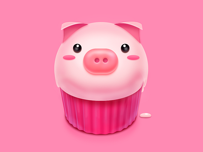 Cute pig pig