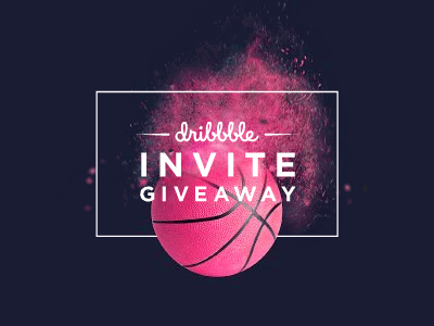 Dribbble Invite Giveaway dribbble free giveaway invitation invite