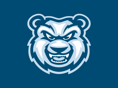 Ice Bear academy bear hockey ice icehockey mascot polar school warsaw