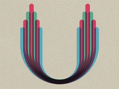 36 Days of Type - U 36days u 36daysoftype illustration type type design typography vector