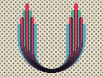 36 Days of Type - U 36days u 36daysoftype illustration type type design typography vector