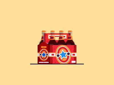 Newcastle Brown Ale beer beers brewskies eatsleepvector flat illustration newcastle newcastle brown ale