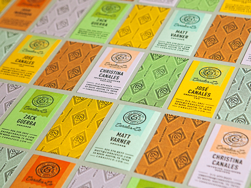 Example of Biz Cards Team