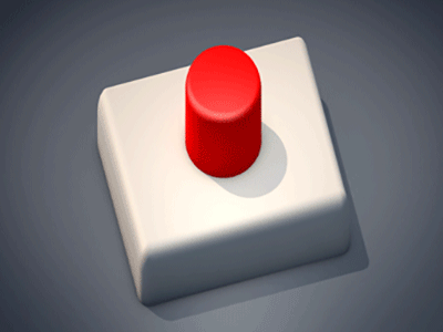 Self-Aware Love Button button cinema 4d love