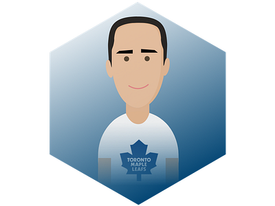 Alex Avatar avatar hexagon illustration mapleleafs people sketch svg tml toronto