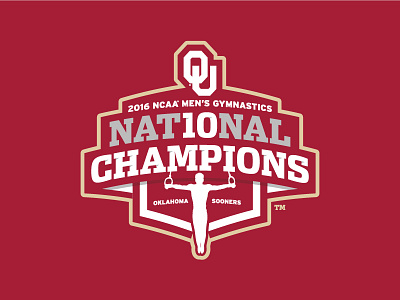 Oklahoma Men's Gymnastics National Champions 2016 gymnastics national champions sports