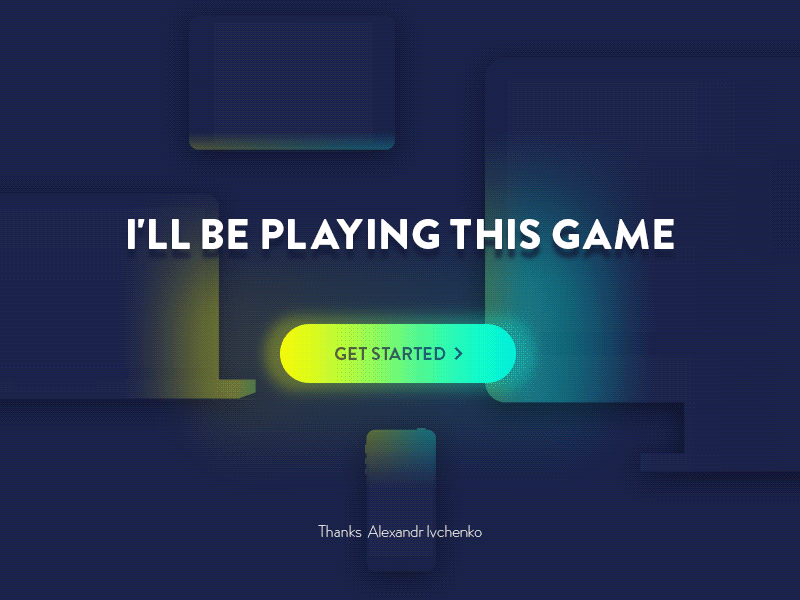 1st Shot animation button colors dark debut flow gif gradient light neon ui ux