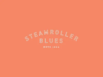 steamroller Logo Ideas branding identity logo mark texture type typography