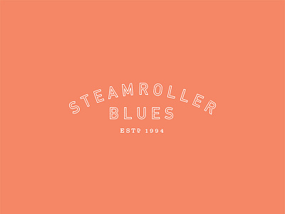 steamroller Logo Ideas branding identity logo mark texture type typography