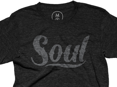 Soul Cotton Bureau T Shirt clothing design lettering type