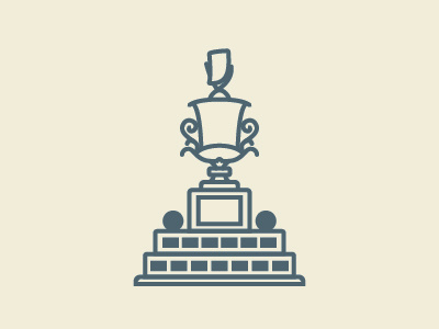 Jack Adams Award hockey icon illustration illustrator jack adams line art nhl sports trophy