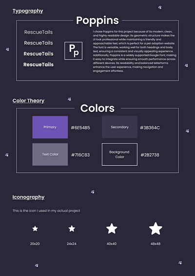 Typography + Color Theory + Iconography