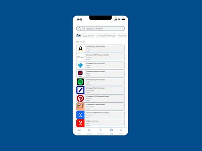 Day 50: Job listing dailyui