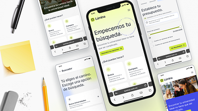 Lumina - University & Career Search Platform 🔍🎓 college finder filtering sorting product design ui user interface ux