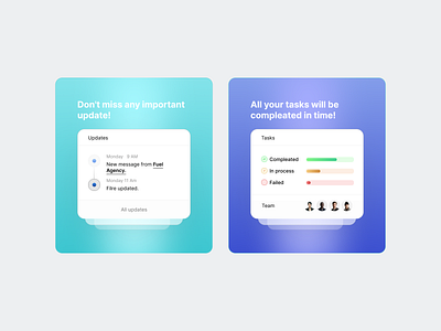 UI Cards app dashboard design product design tasks ui ux