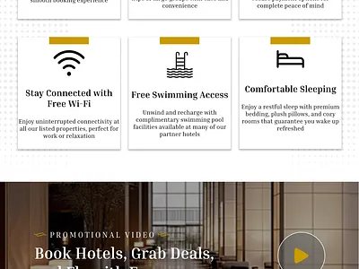 LuxeVenture Hotel Booking Website booking booking platform hotel hotel booking online booking restaurant room book website design