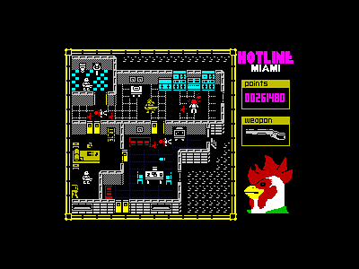 Hot Line Miami Zx Spectrum demake demake hot line miami pixel pixel art zx spectrum