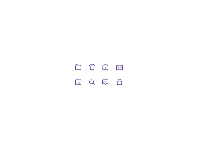 Thick Icons 24px icons mail thick