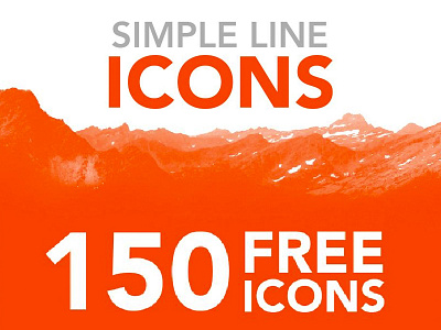 Simple Line Icons download fonts free freebies icons market me premium resources ui uikit wireframe