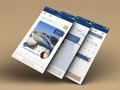 Boatify mobile app mobile ui responsive app