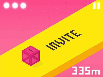 Dribbble invite Giveaway! [ENDED] concept dribble free game giveaway hexels illustration invite isometric minimal pixel art trixels