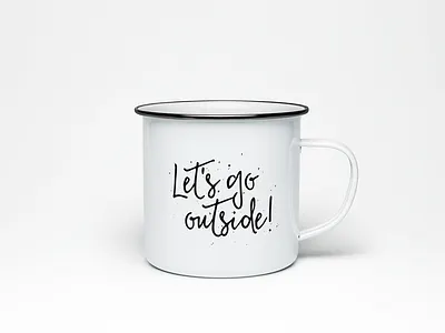 Enamel Mug Mockup camping enamel free freebie mockup mug outdoor psd