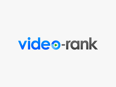 Video Rank logo design