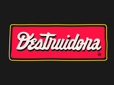 destruidora campbells letterad lettering type typography