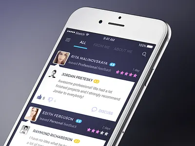 Professional feedback app feed feedback ios