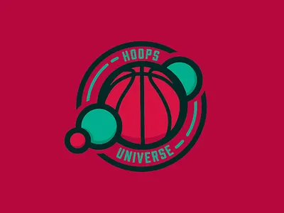 Hoops Universe athletic basketball hoops space sports universe