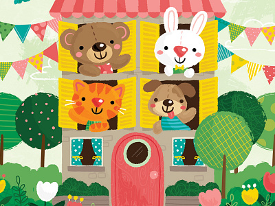 Surtex flyer snippet art licensing bear bunny cat cute dog illustration kawaii kitty rabbit surtex vector
