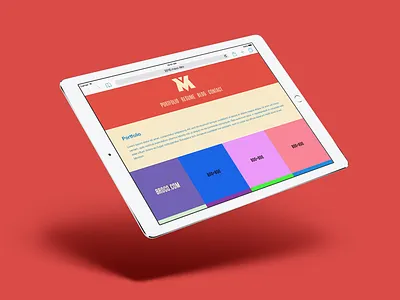 Redesign mockup responsive rwd website