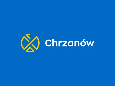Logo Chrzanów chrzanów eagle identity logo