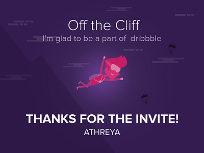 Hello dribbble! debutant dedication