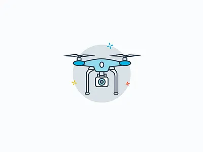 Udacity Drone design drone icon illustration
