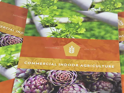 Indoor Agriculture brochure agriculture brochure gate fold