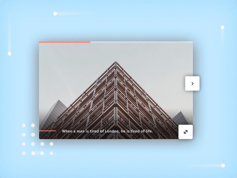 01 UI Interactions – Slideshow css framer.js gallery images interaction motion photo slideshow ui animation ui design