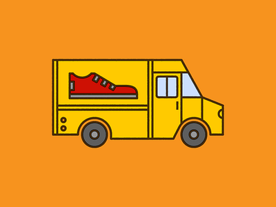 Shoe Dumpa delivery geometry monoline shoe texture truck vehicle