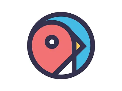 Gold Park pt. 1 animal bird branding logo logo design mark park robin trademark