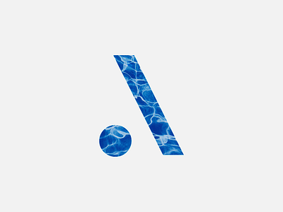 AQKLEEN Branding blue branding logo water