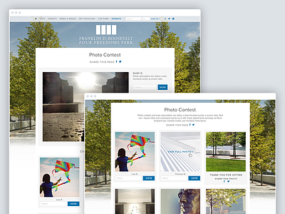 Photo contest pages landing pages photo contest voting