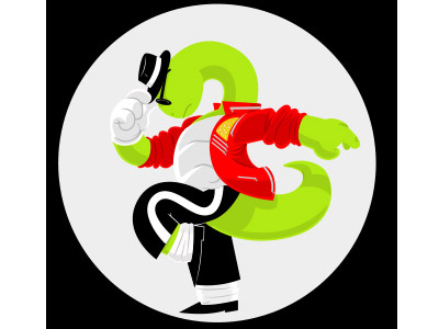 Dino Jackson character design illustration