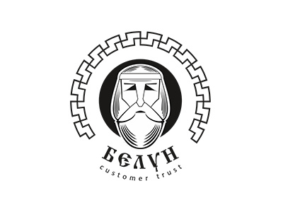 Belun illustration logo logodesign man oldman