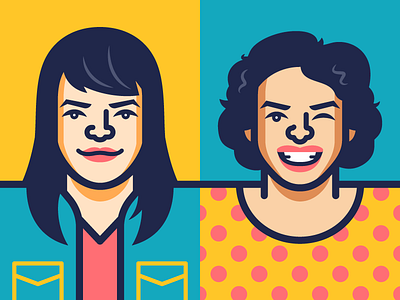 Broad City broad city illustration vector