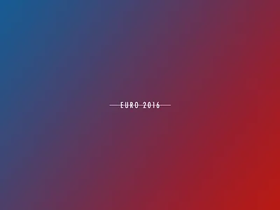 Euro 2016 - Project upcoming 2016 application euro football france soccer tablet web