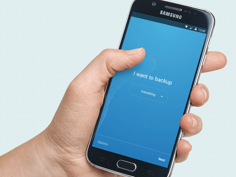 Data Selection List ae aftereffects animated backup cloud mobile motion sketch ui ux