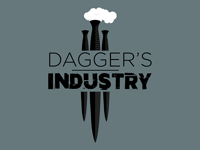 Dagger's Industry army british dagger industry knives logo