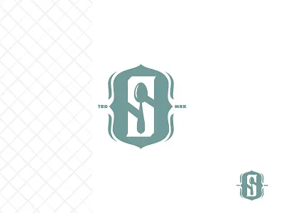 S + Spoon logo branding design graphic icon logo s spoon