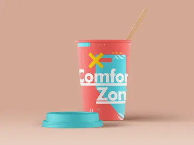 I'll Drink To That! color creative cup design freelance layout symbol type typography